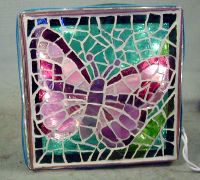 sm glass
                block butterfly